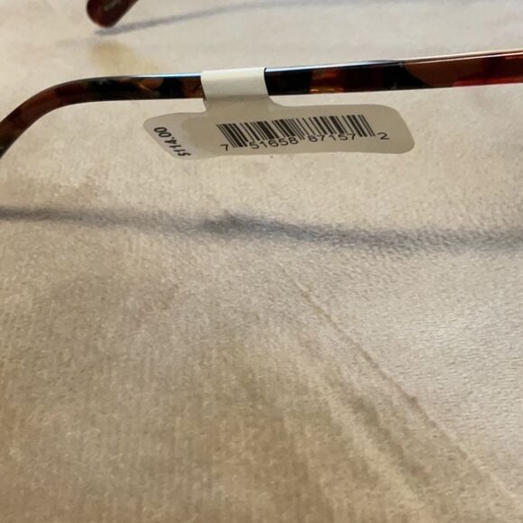 TRUE RELIGION 54-18-140 LADIES CATEYE TORTOISE ARMS EYEWEAR EYEGLASSES FRAMES - Picture 6 of 6